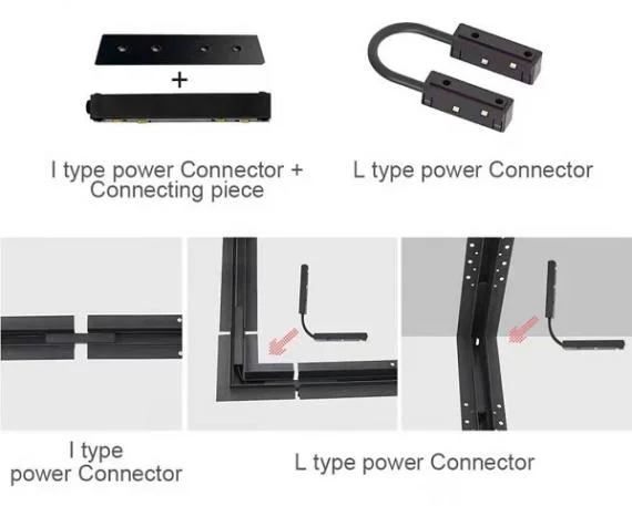 6W-30W LED Track Magnetic Track Light System